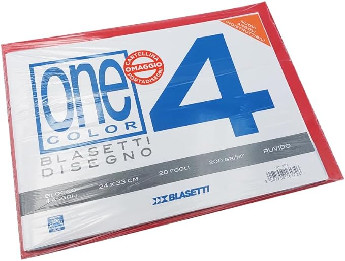 BLOCCHI DA DISEGNO LINEA BL4 RUVIDO 20FF 24X33