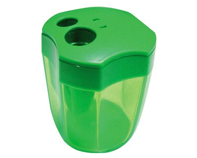 ARDA Temperamatite TURN a 2 Fori in Plastica con Serbatoio