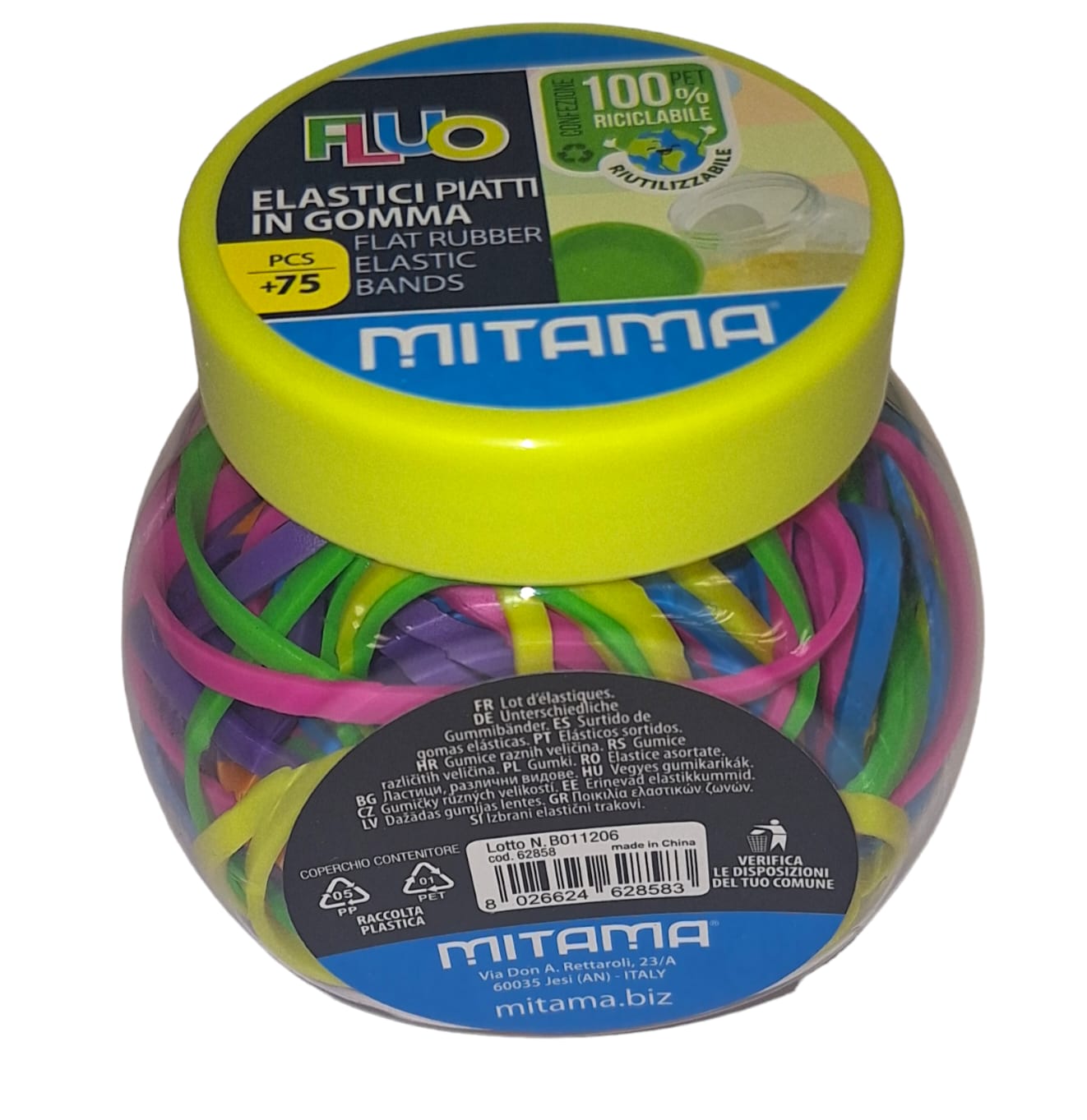 MITAMA ELASTICI REMBOW IN BARATTOLO 50 GR