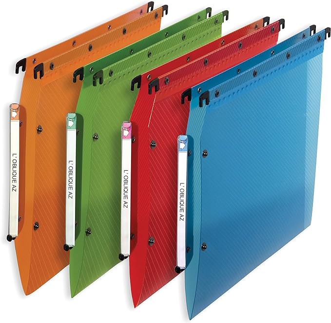 CARTELLA SOSPESA 33V INPPL TRANSLUCIDO cf 10 pz. COL ASS