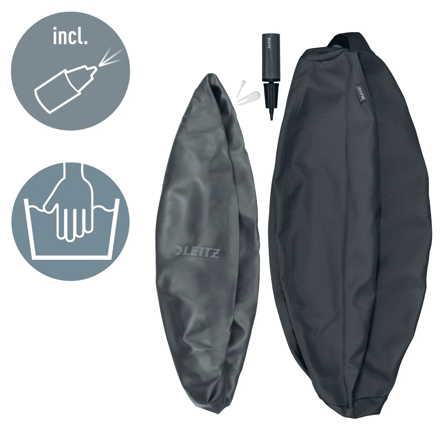 Leitz Ergo Palla da Seduta Active con funzione di arresto