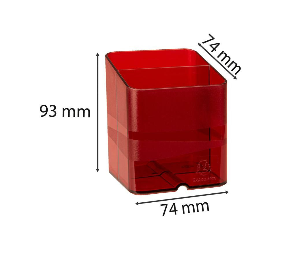 PORTAPENNE PEN CUBE CHROMALINE - ROSSO SCURO
