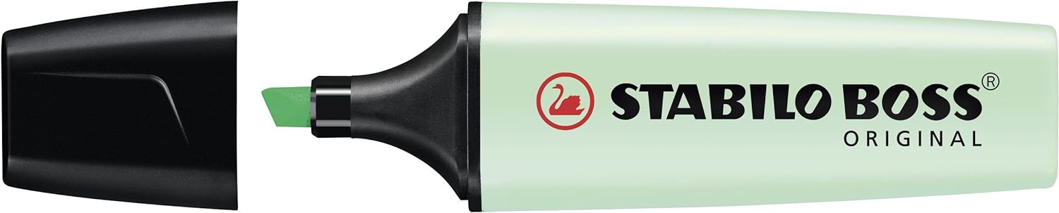 CF10 PZ Evidenziatore STABILO BOSS ORIGINAL Past Verde Menta