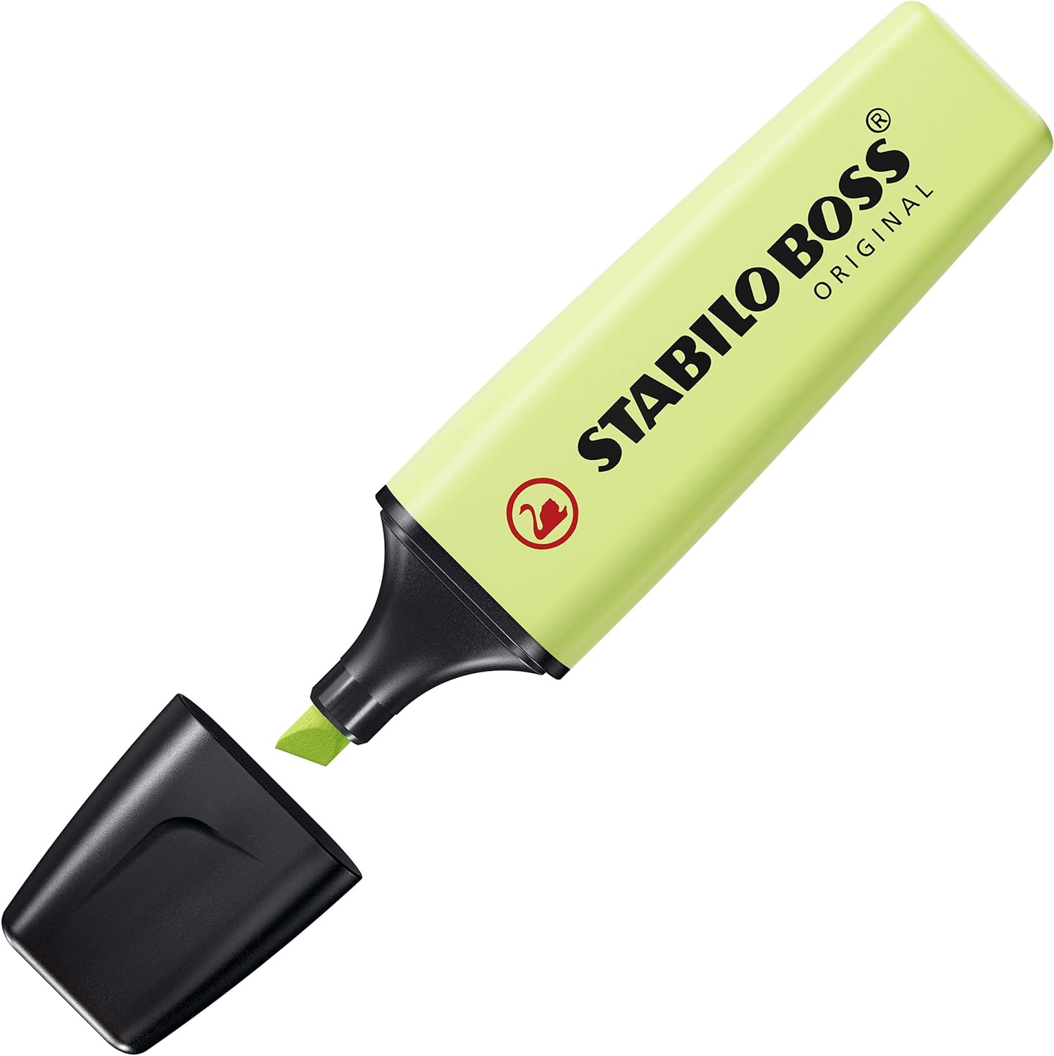 CF 10 PZ Evidenziatore STABILO BOSS ORIGINAL Past Verde Lime