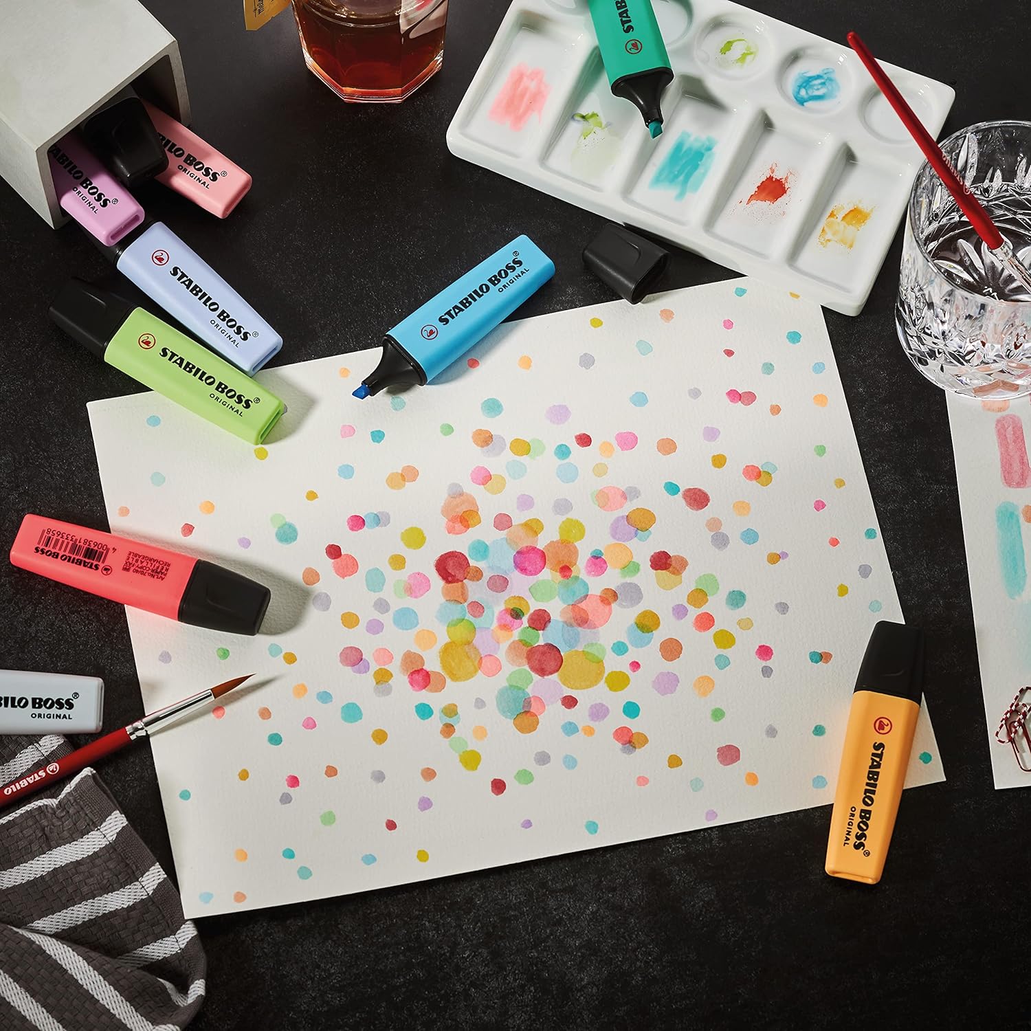 SET 23 PZ Evidenziatore STABILO BOSS ORIGINAL ARTY
