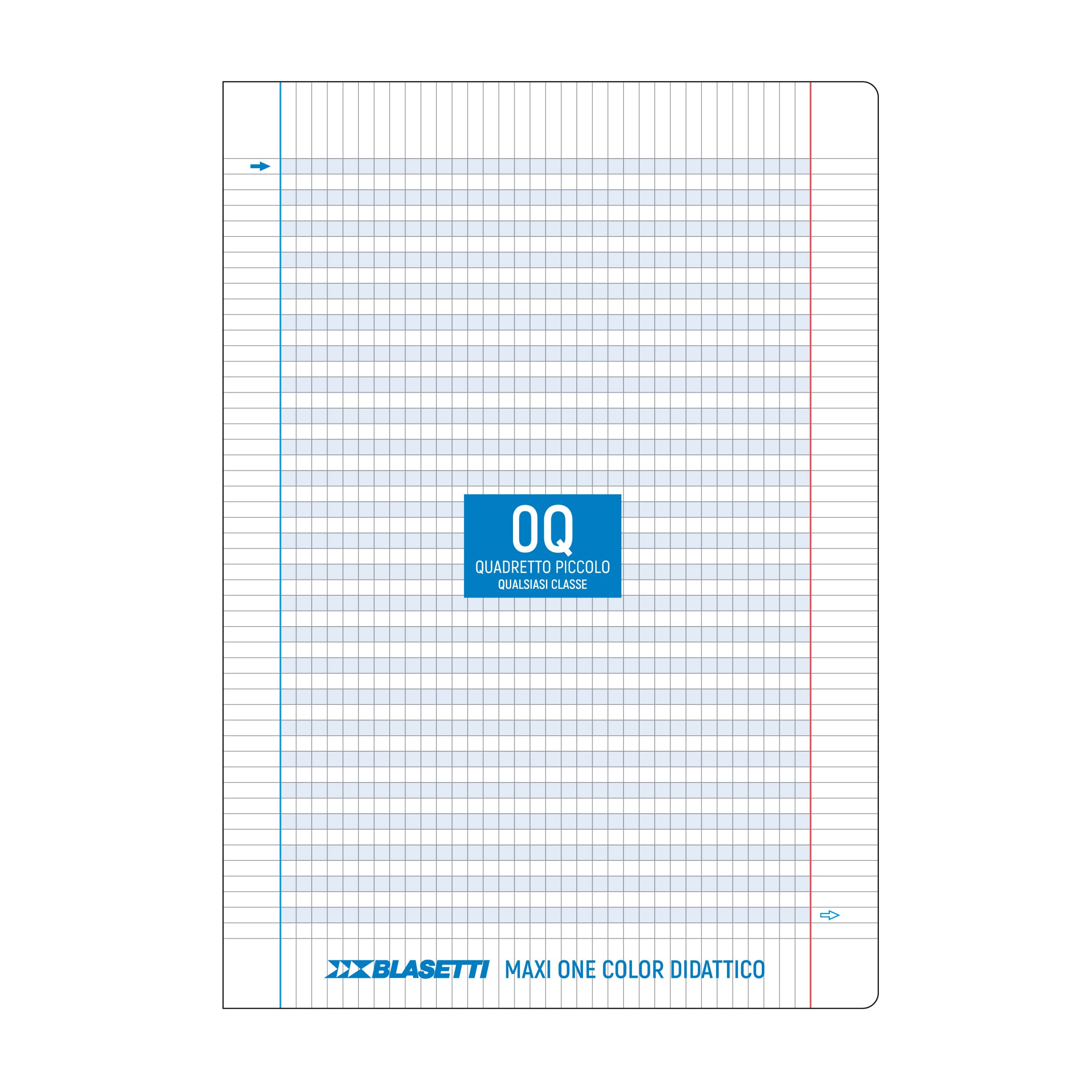 ONE COLOR MAXI FSC100 DIDATTICO QUADRETTO PICCOLO