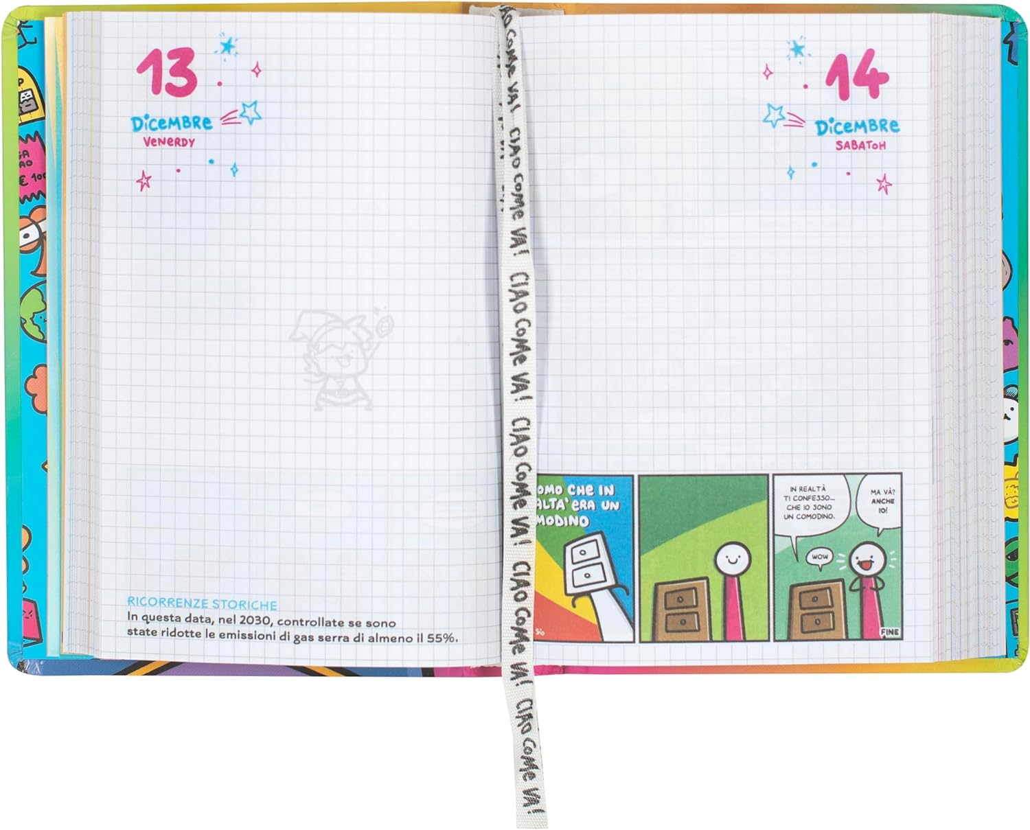 Diario Scuola Scomix 16 Mesi Medium By Sio 2024/2025 Viola