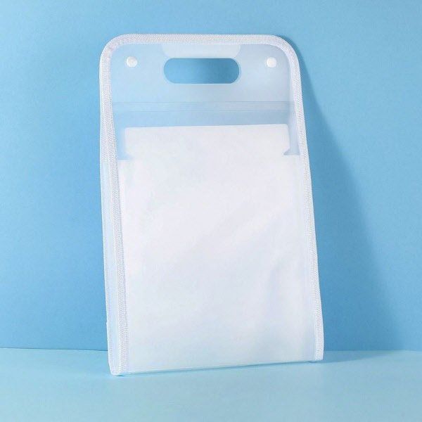 Classificatore a soffietto verticale con maniglia - Bianco