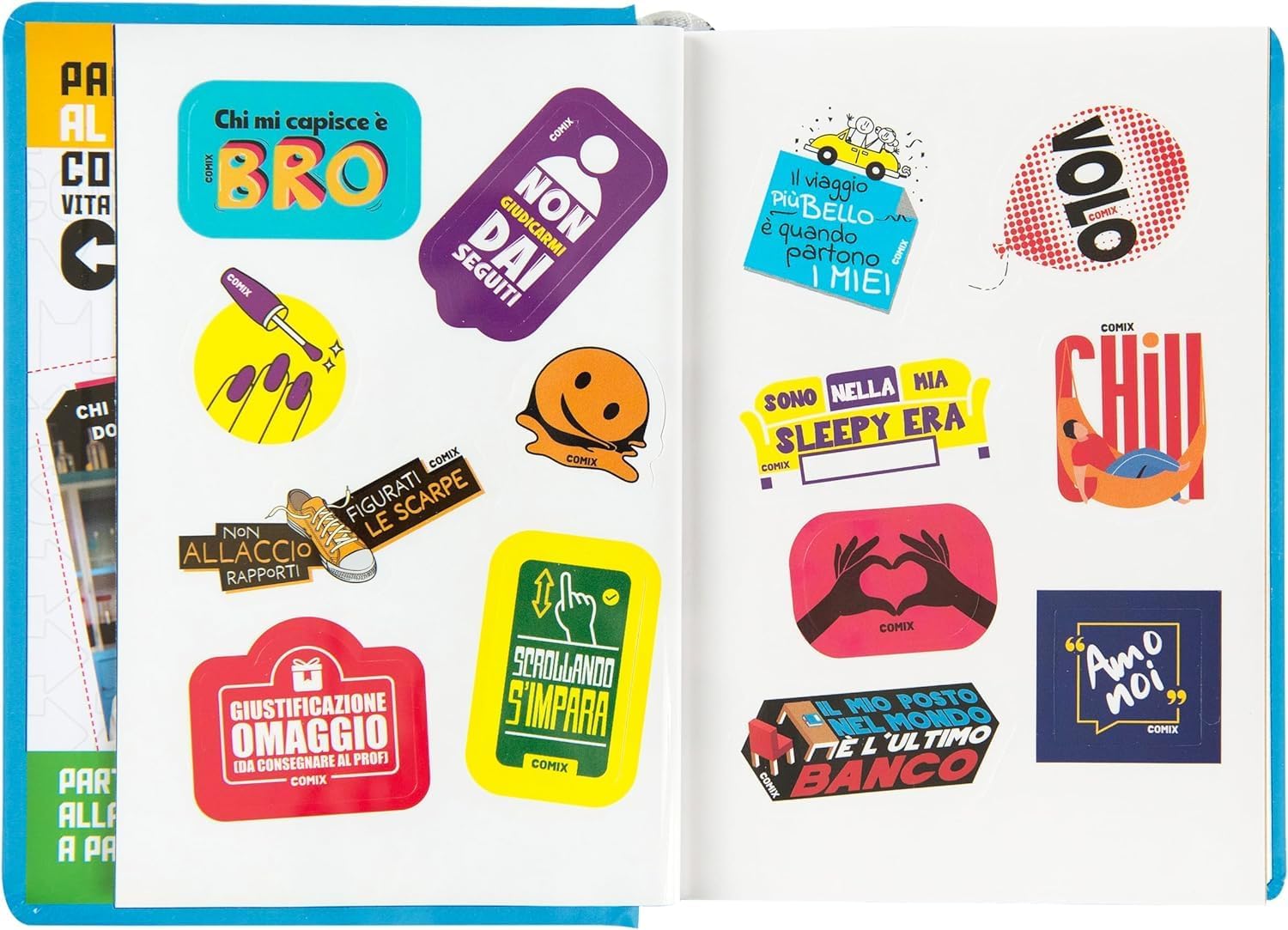 DIARIO COMIX 16 MESI 2024/2025 STANDARD HOLO 13 x 17 CM