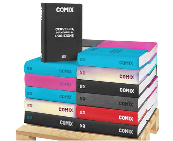 DIARIO SCOLASTICO 16 MESI MINI 11X15 3 COMIX 2024/25 COL ASS