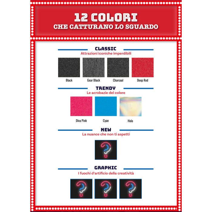 DIARIO SCOLASTICO16 MESI MIGNON 9X12 5 COMIX 2024/25 COL ASS