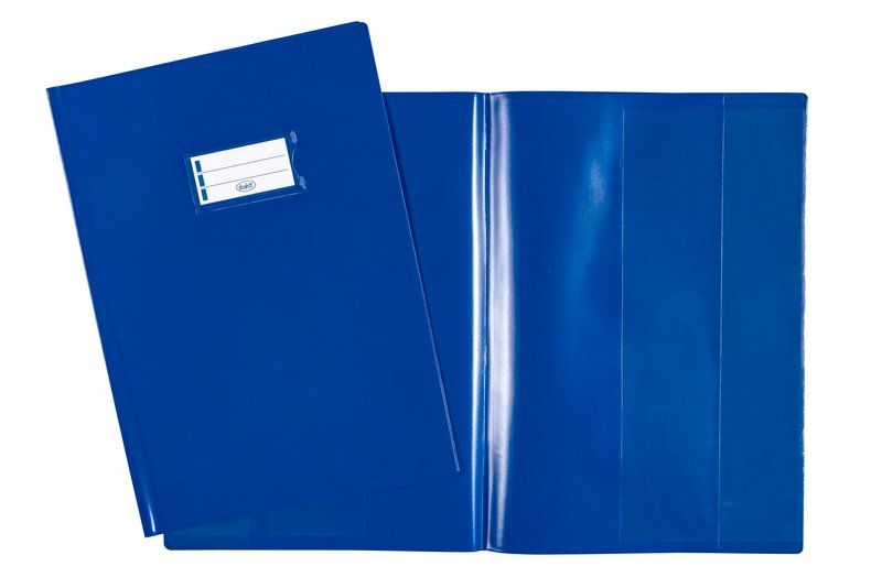 Buffetti - Coprimaxi PVC Laccato Con Portanome - Blu