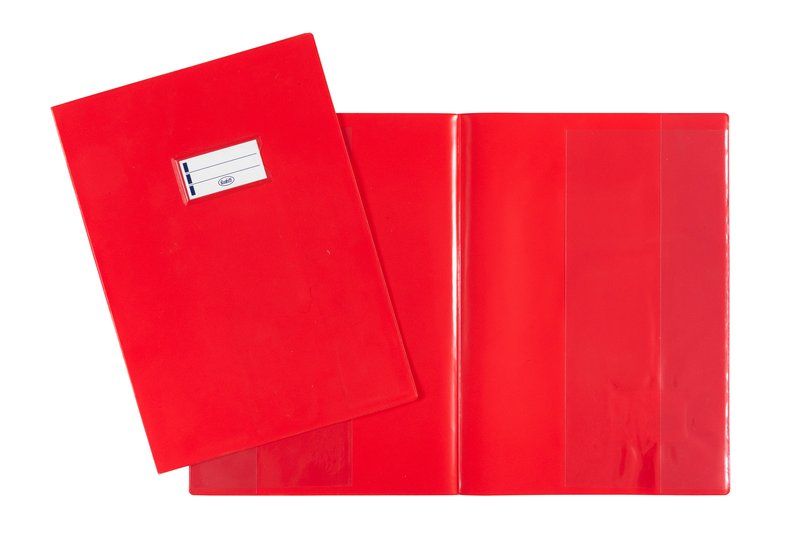 Buffetti - Coprimaxi PVC Laccato Con Portanome - Rosso