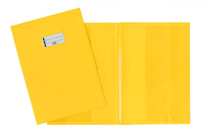 Buffetti - Coprimaxi PVC Laccato Con Portanome - Giallo