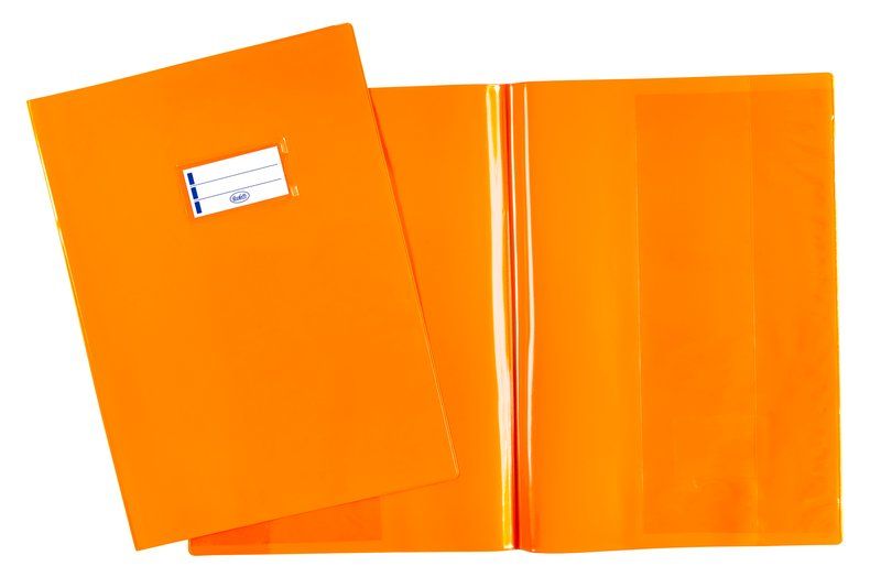 Buffetti - Coprimaxi PVC Laccato Con Portanome - Arancio