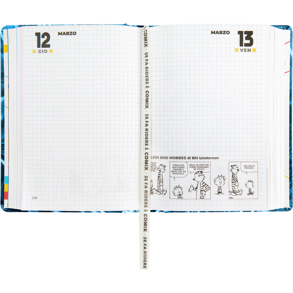 Comix - Diario 16 Mesi 2025/26 - Giornaliero Standard Blu