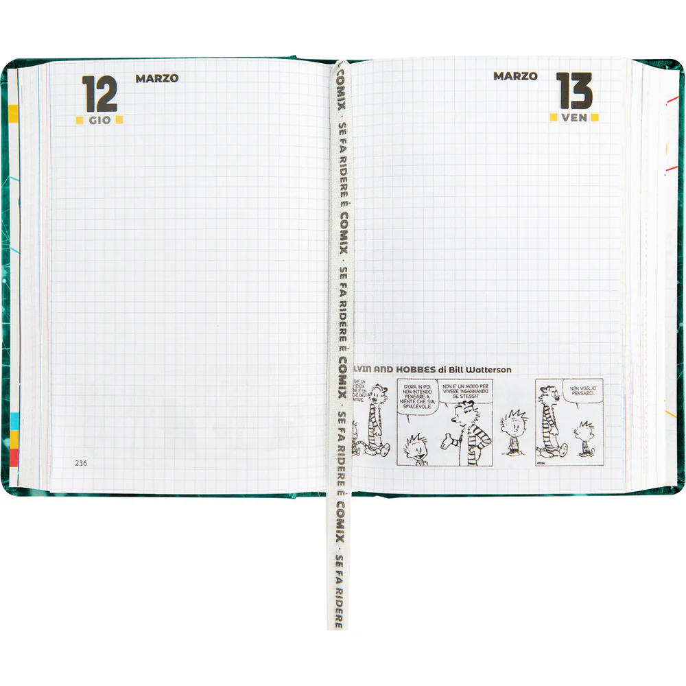 Comix - Diario 16 Mesi 2025/26 - Giornaliero Mini Verde