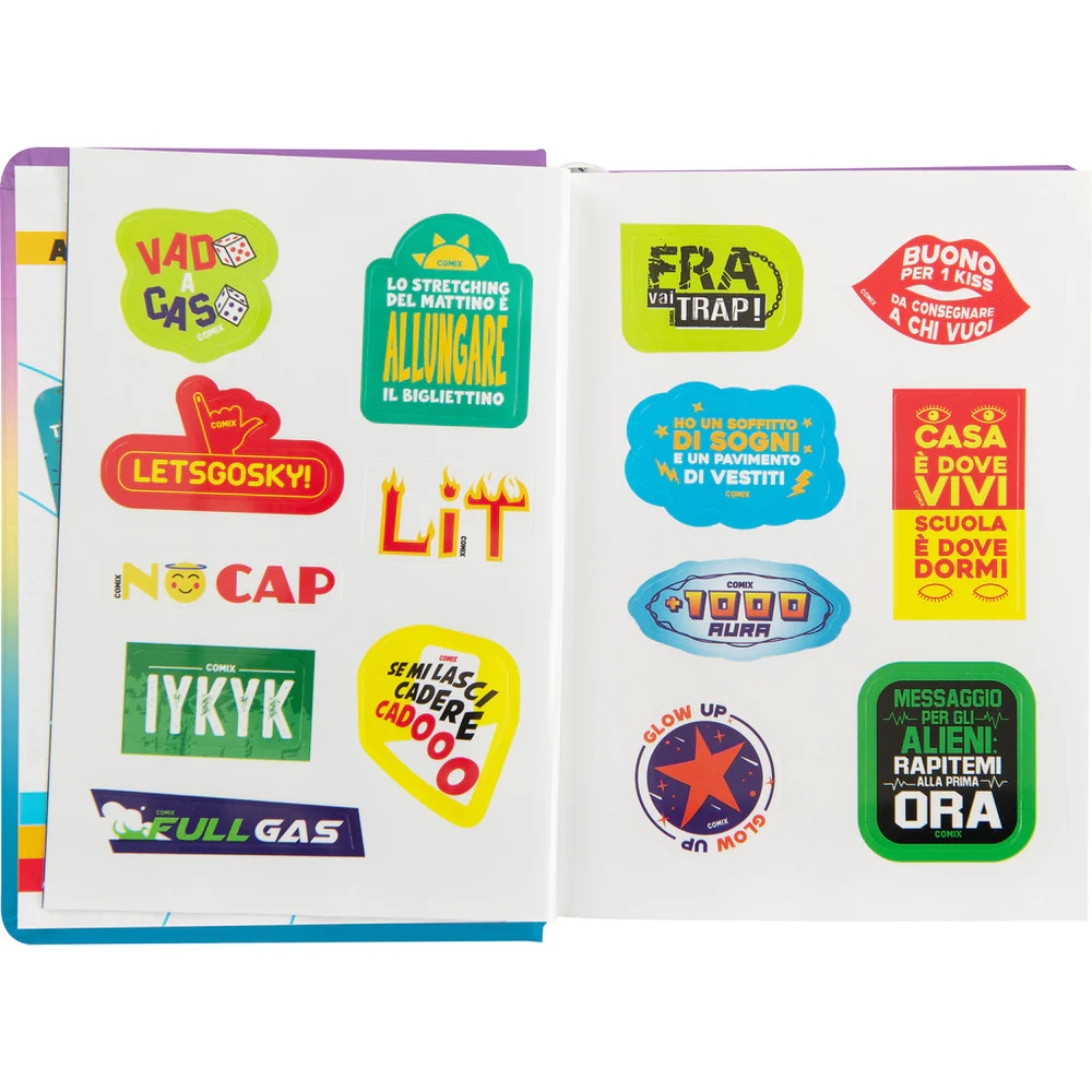 Comix - Diario 16 Mesi 2025/26 - Giornaliero Mini Sunrise