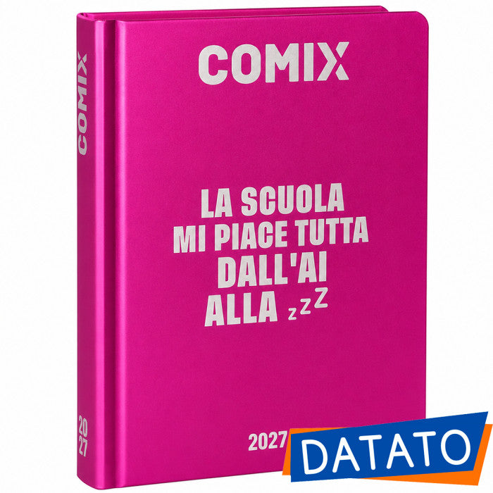 COMIX - Diario 16 Mesi 2026/27 Giornaliero - Fucsia