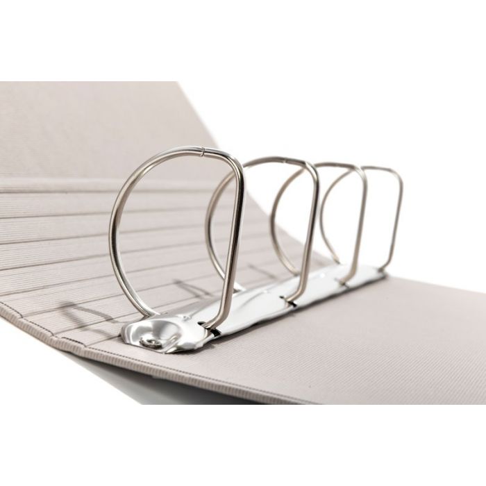 CARTELLA DORSO TONDO LIVING 4 ANELLI A D DIAMETRO 50MM BLU