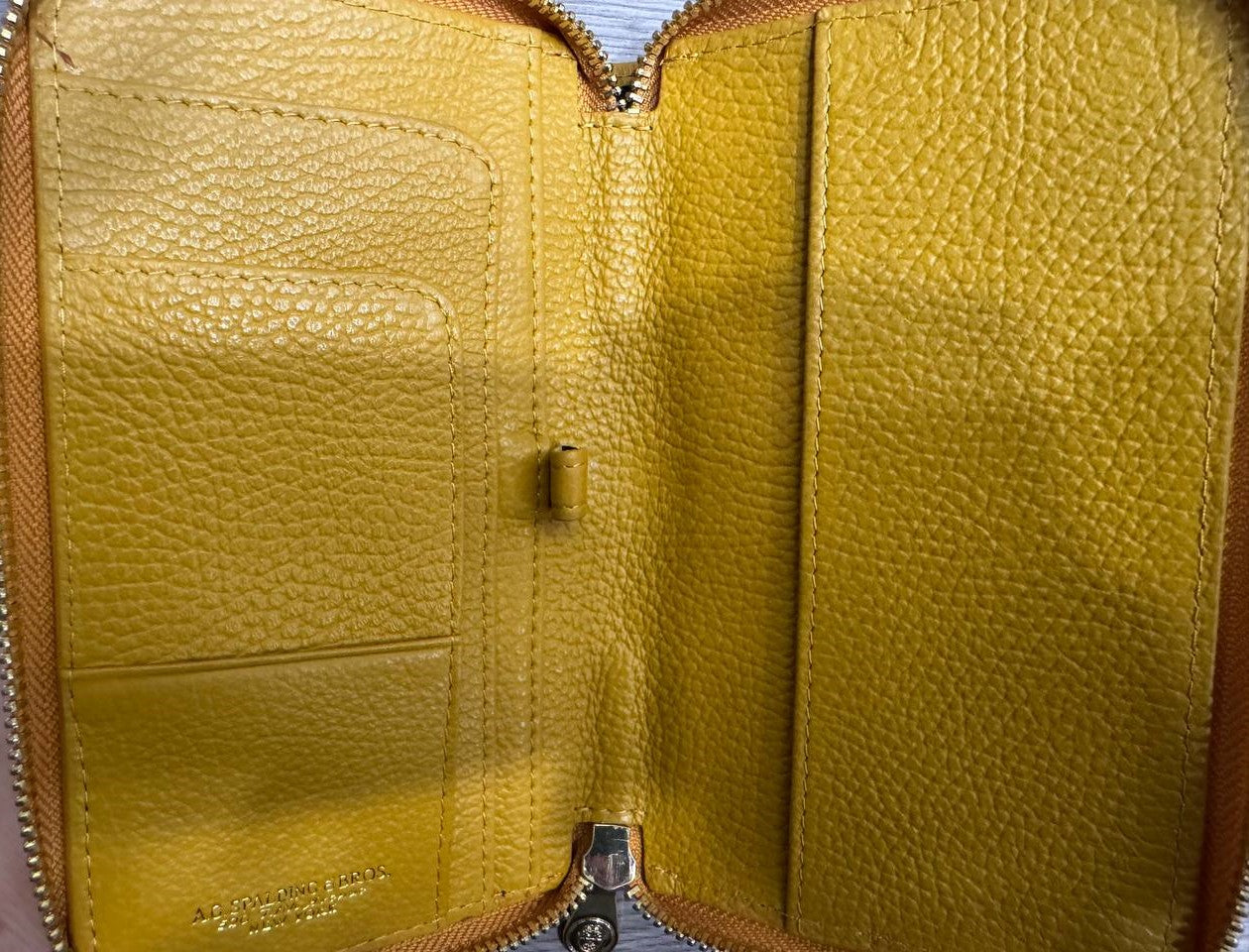 WEEKLY POCKET TIFFANY - Senape