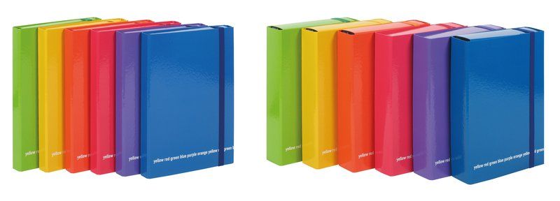 SCATOLA PROGETTI CON ELASTICO HAPPY COLOR D 7 CM 34X24