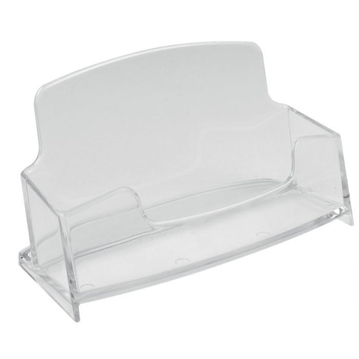 PORTABIGLIETTI DA VISITA - PLASTICA RIGIDA f.to 50x90 mm.