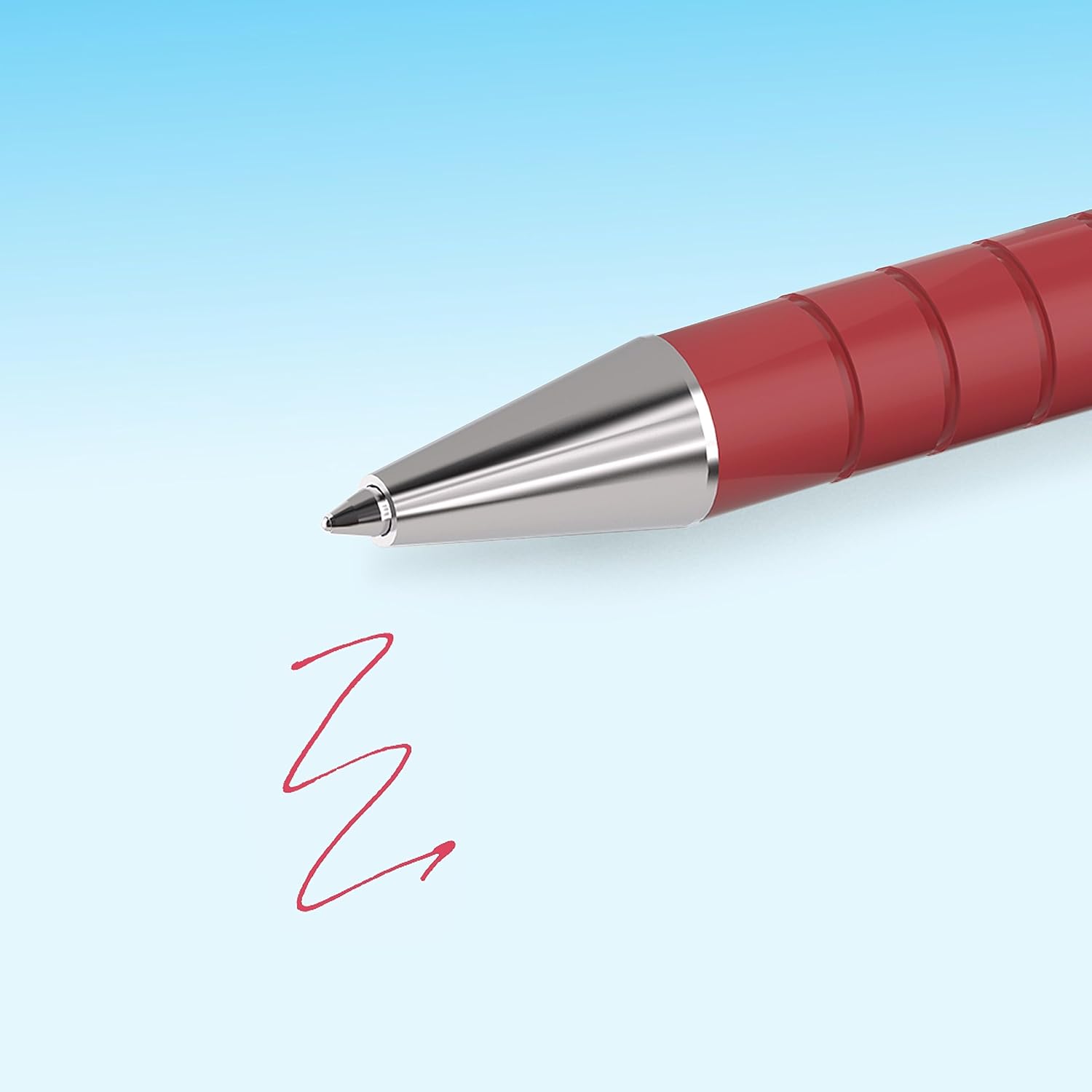 Paper Mate Flexgrip Ultra RT Punta Media 1.0MM - Rossa