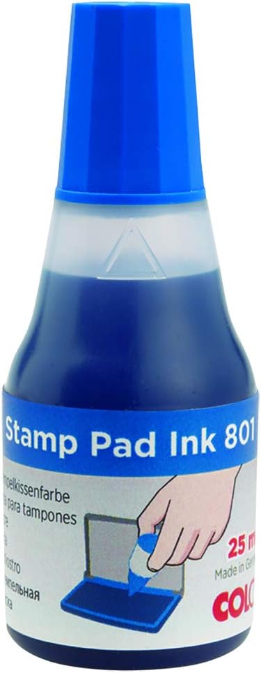 Colop 801 tampone inchiostro base acqua di alta qualità 25ml