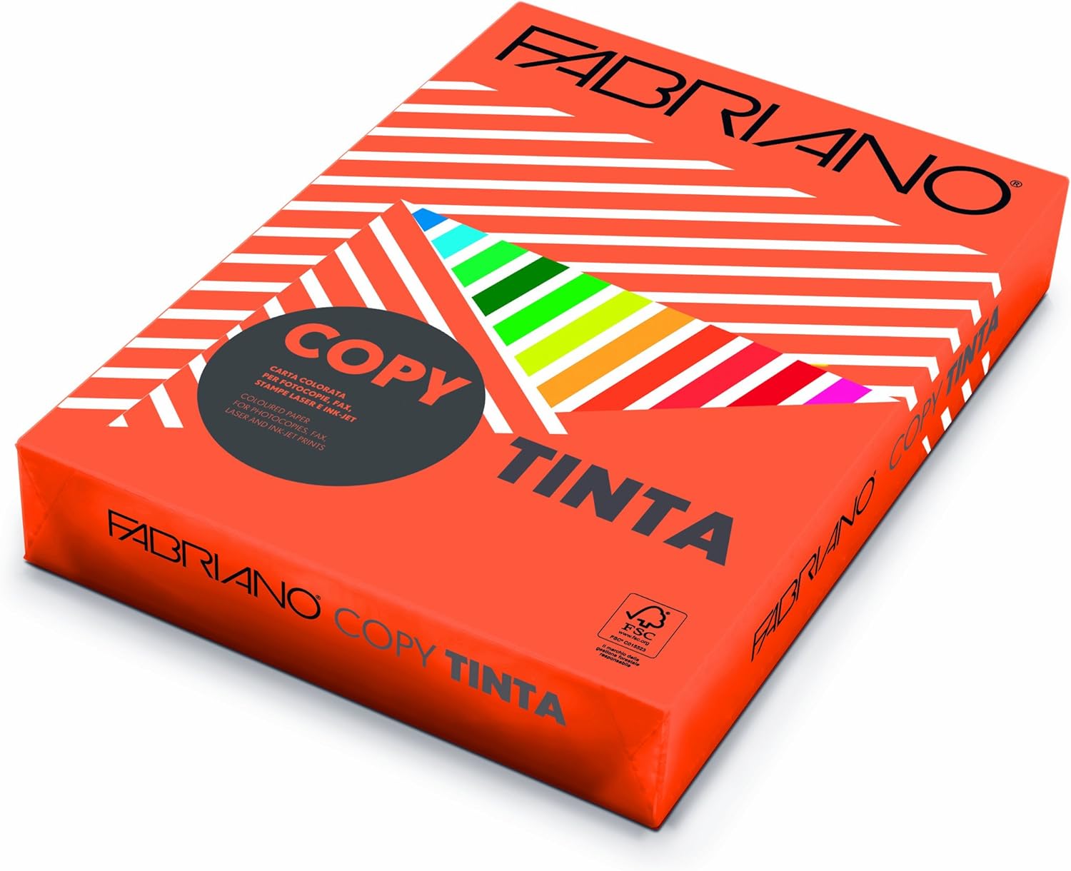 CF 5 Risme 500ff carta f.to A4 80gr.colore Arancio CopyTinta