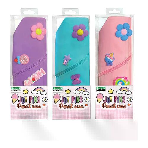 LEBEZ SPRING 25 ASTUCCIO IN SILICONE JOY PINS VIOLA