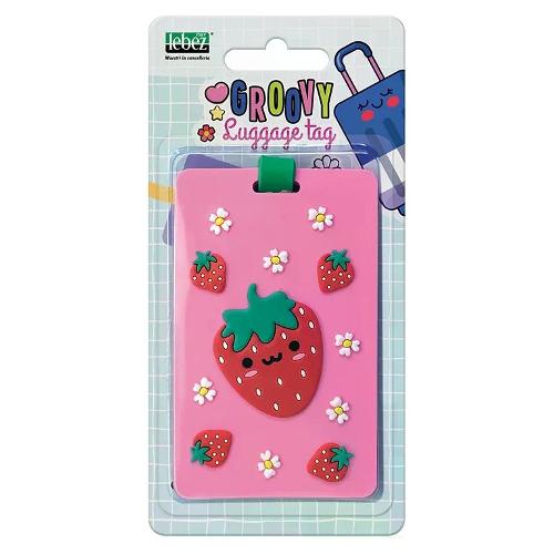 LEBEZ GROOVY LUGGAGE TAG FRAGOLA