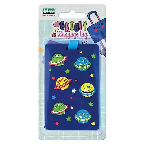 LEBEZ GROOVY LUGGAGE TAG PIANETA
