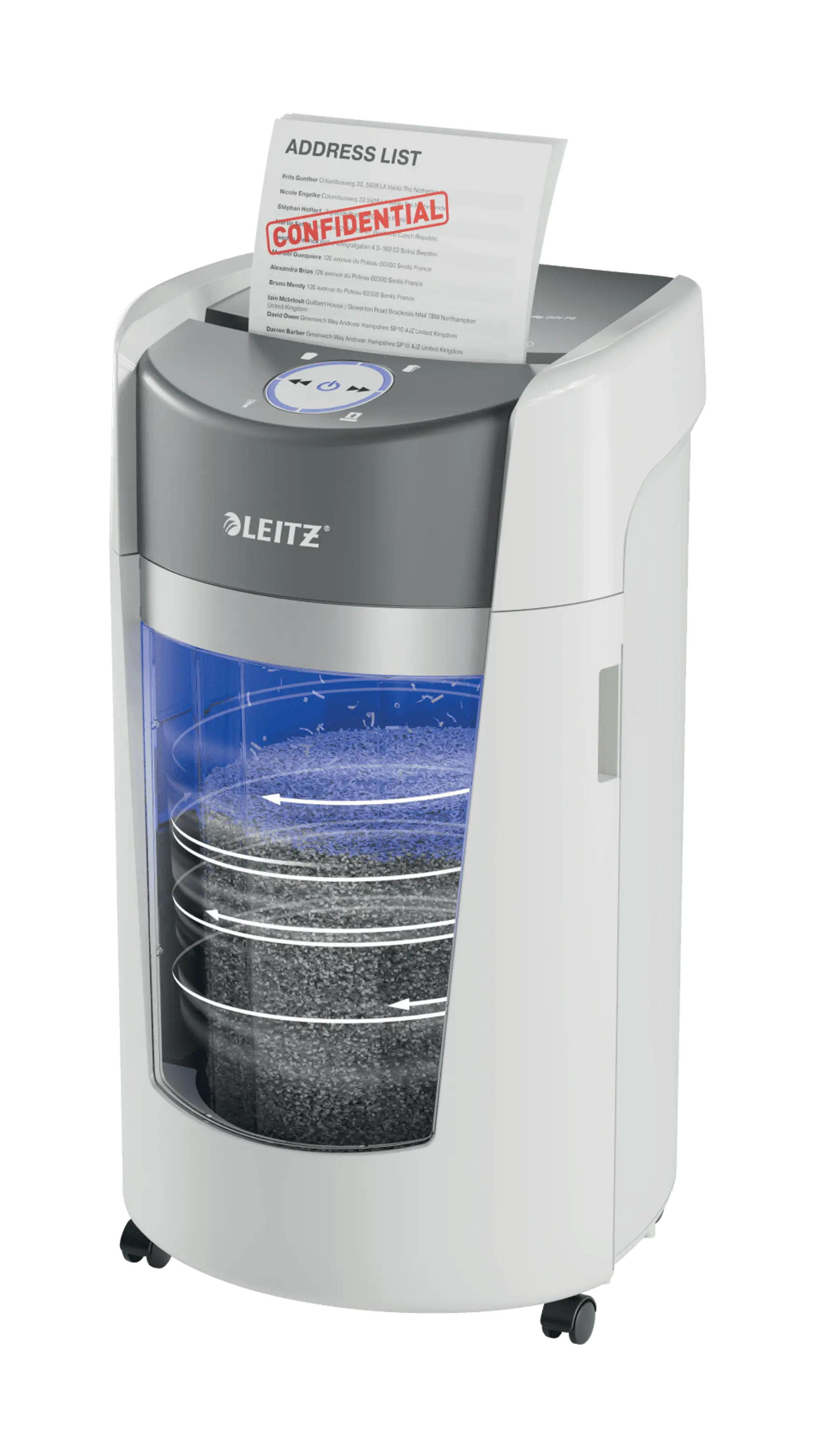 Distruggidocumenti Leitz IQ OptiMax P5 Office