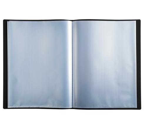 Porta Listino Opak in PPL - A4 200 Facciate - Nero