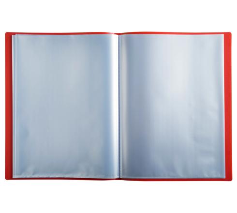 Porta Listino Opak In PPL A4 - 200 Facciate - Rosso