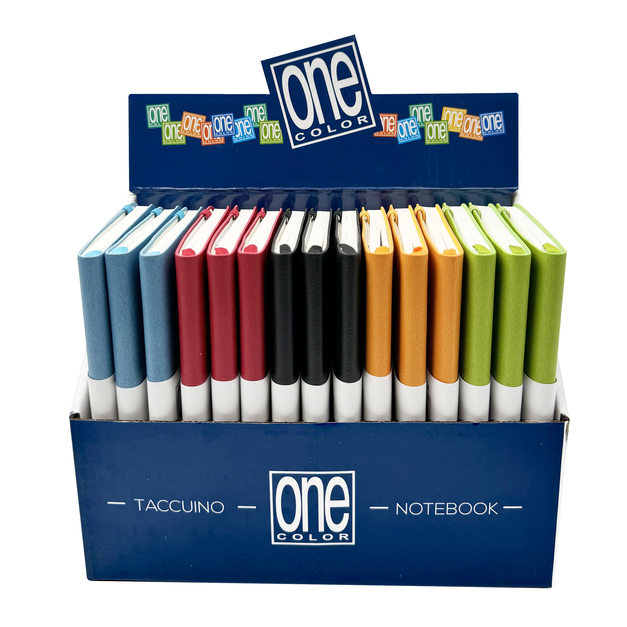 ONE COLOR TACCUINO VERDE A6 SOFT RIGATURA 6MM