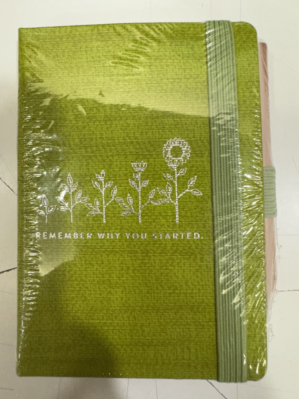 Buffetti - Agenda tascabile con matita 7x10 - Verde