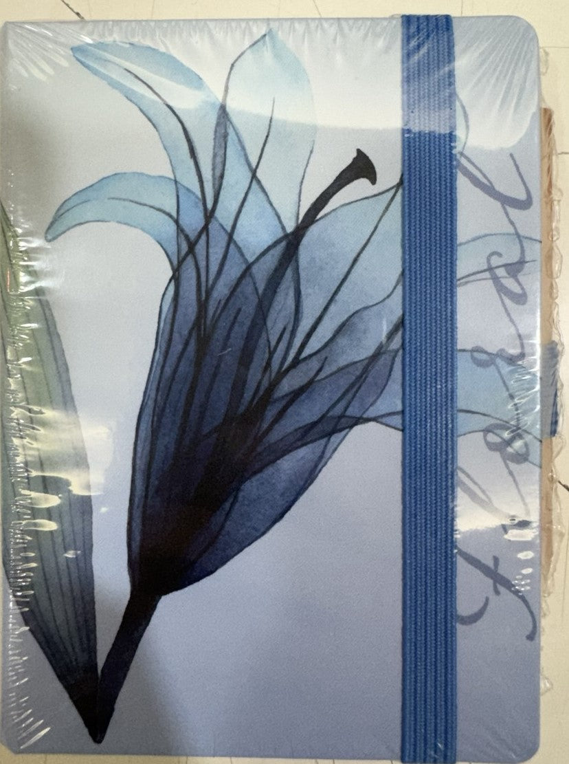 Buffetti - Agenda tascabile con matita 8x11 - Celeste