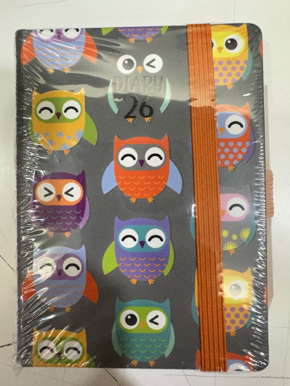 Buffetti - Agenda tascabile con matita 8x11 - Colore Grigio