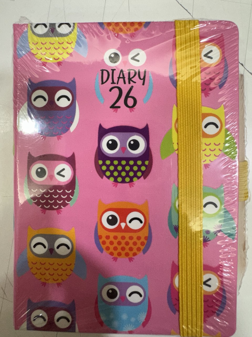 Buffetti - Agenda tascabile con matita 8x11 - Colore Rosa