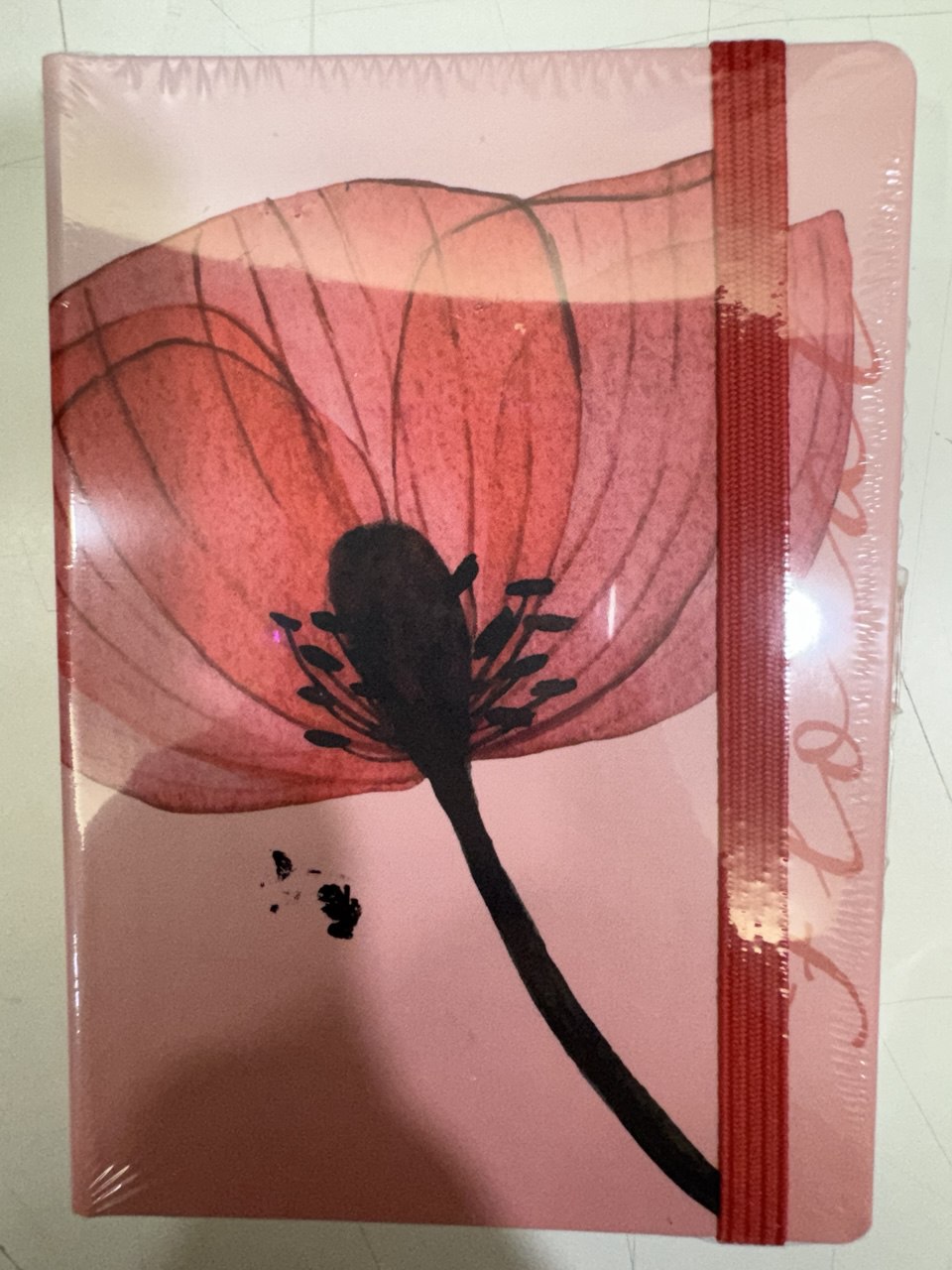 Buffetti - Agenda tascabile con matita 9x13 - Rosa