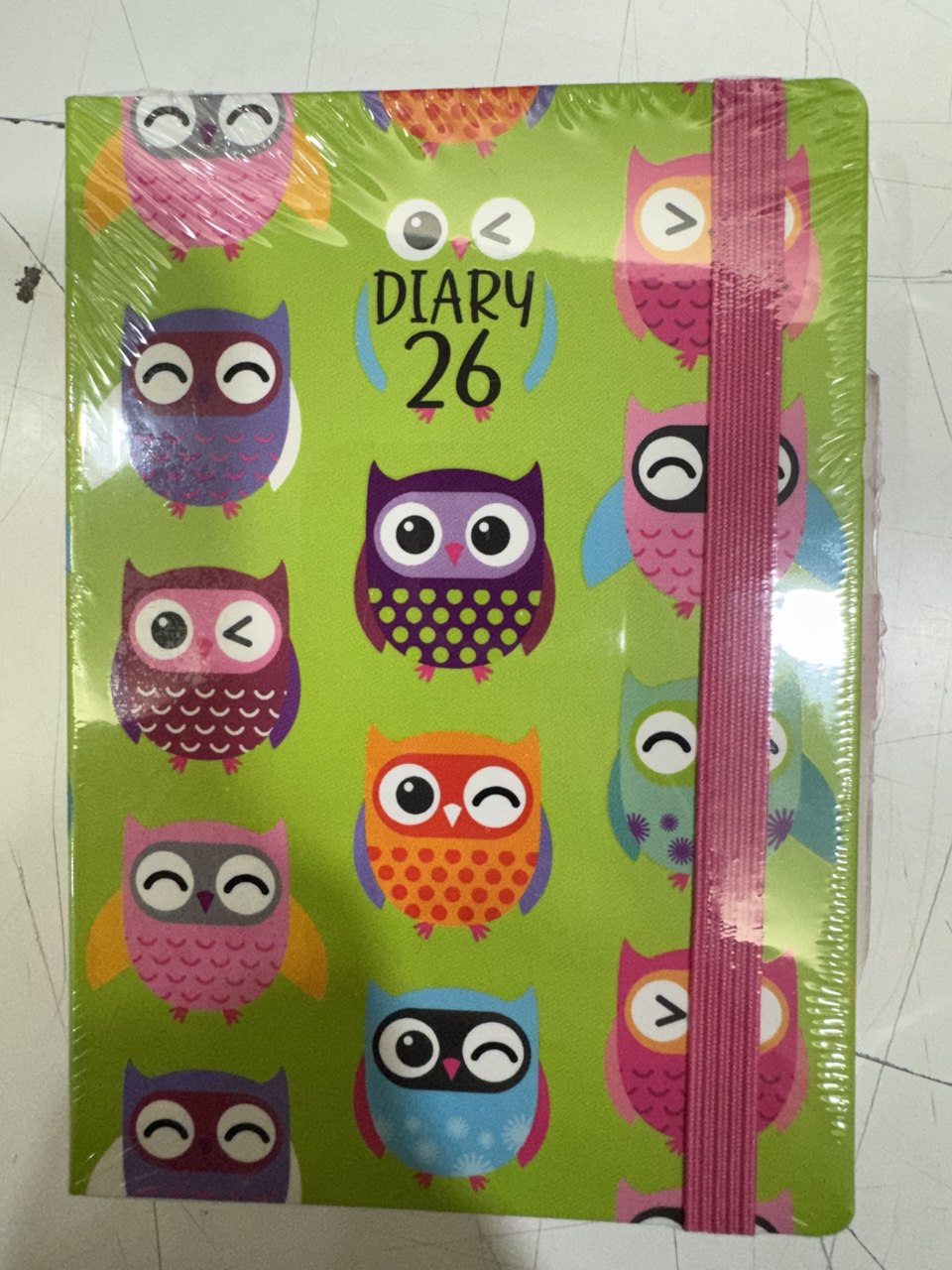 Buffetti - Agenda tascabile con matita 9x13 - Colore Verde