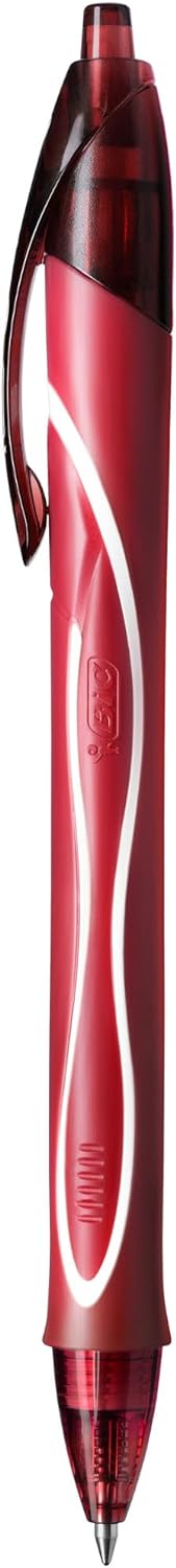PENNA BIC GEL-OCITY QUICK-DRY 0.7 MM ROSSO