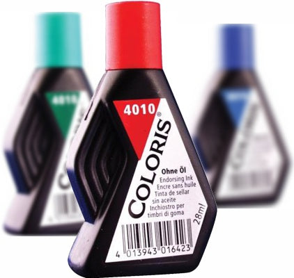 Inchiostro per timbri COLORIS 4010 ROSSO