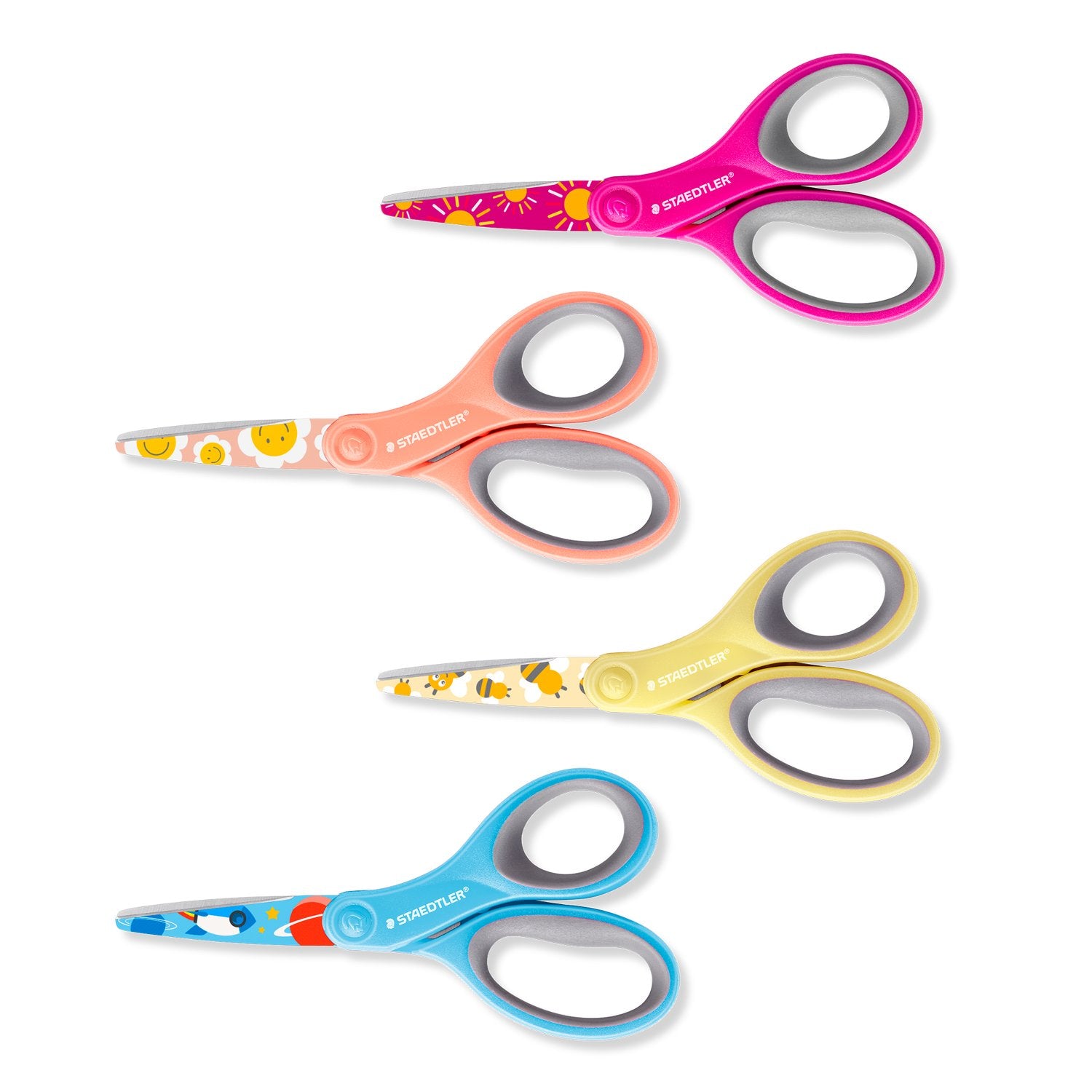 Forbici Jumbo Noris® 14 cm per destrimani - Azzurro