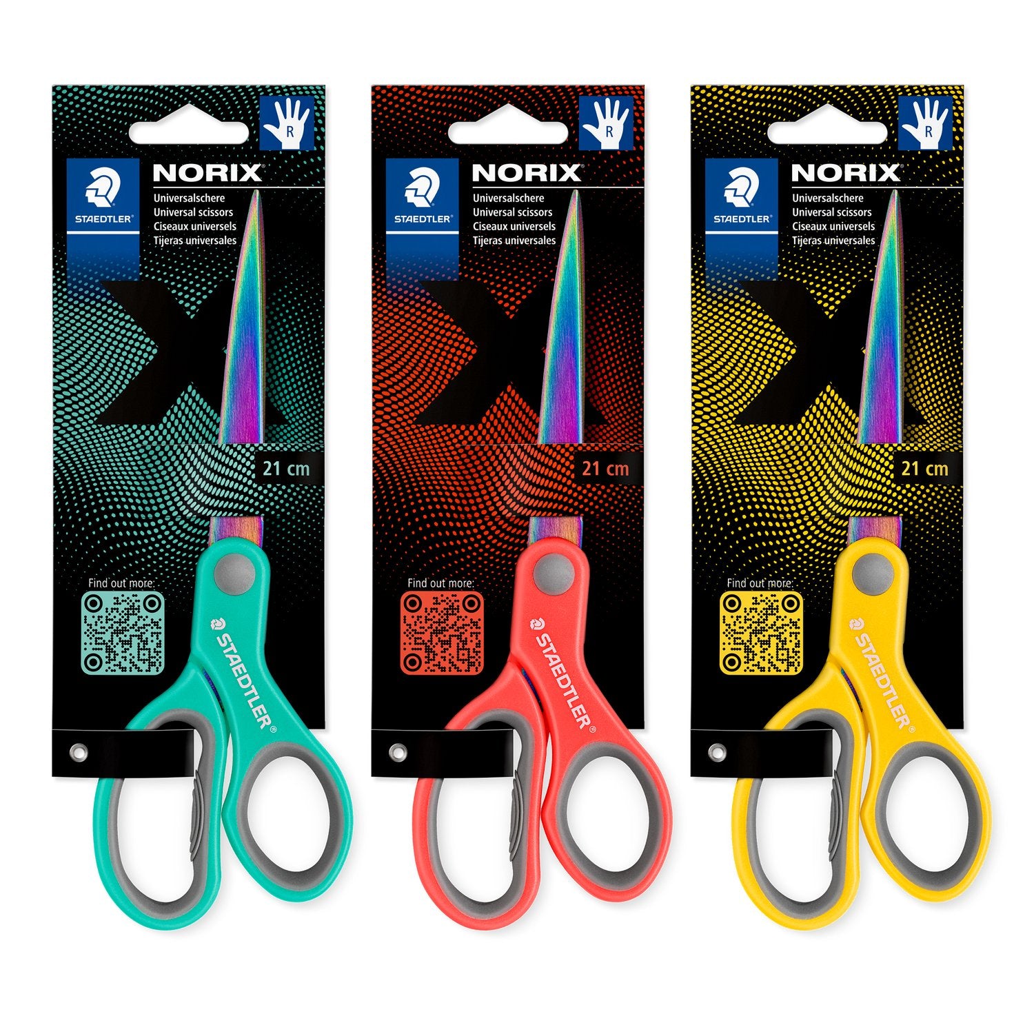 Norix® Forbici universali da bicolage - 21 cm