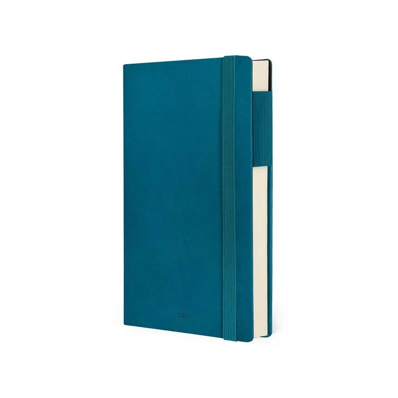 Agenda 12 Mesi Giornaliera 2025 Medium Teal Blue