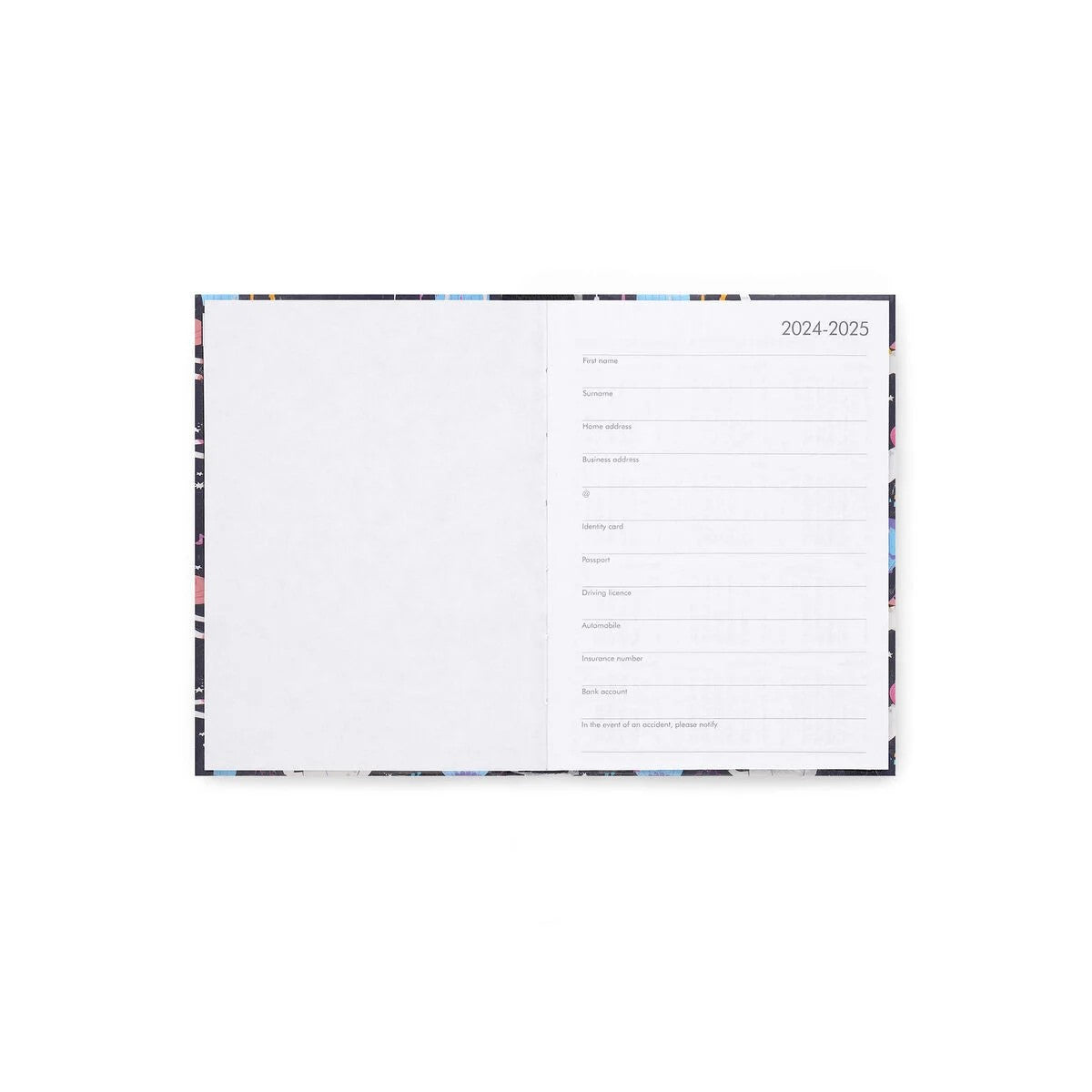 Agenda 16 Mesi Giornaliera Small Unicorn 2024/2025