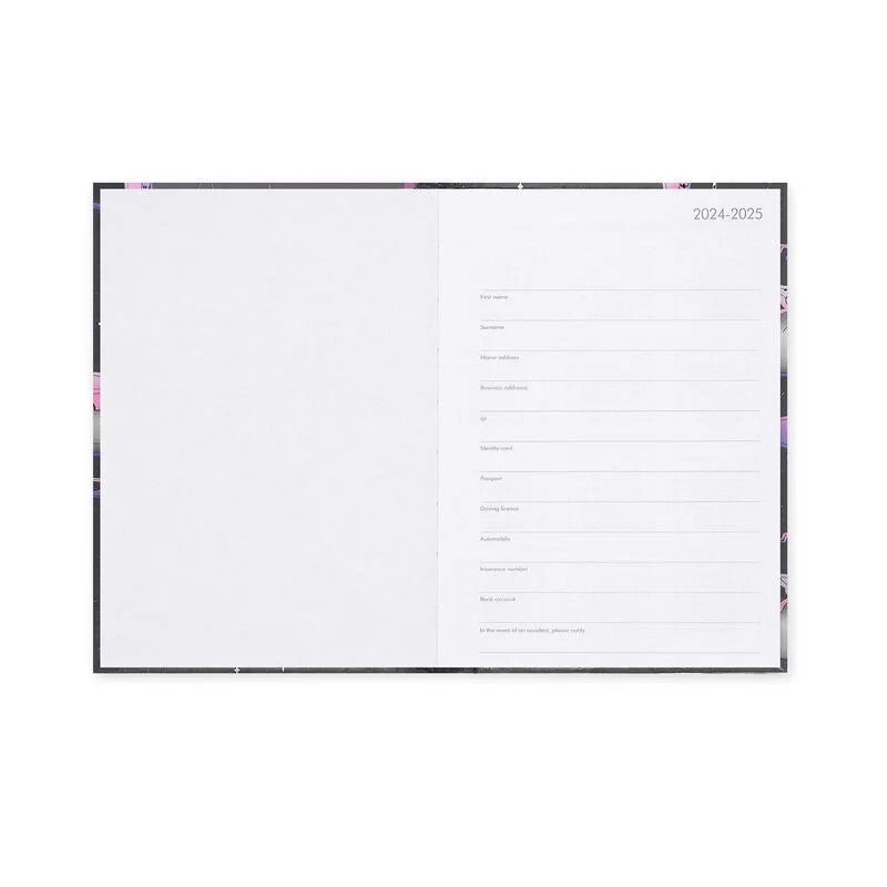 Agenda 16 Mesi Giornaliera Medium Space Kitty 2024/2025